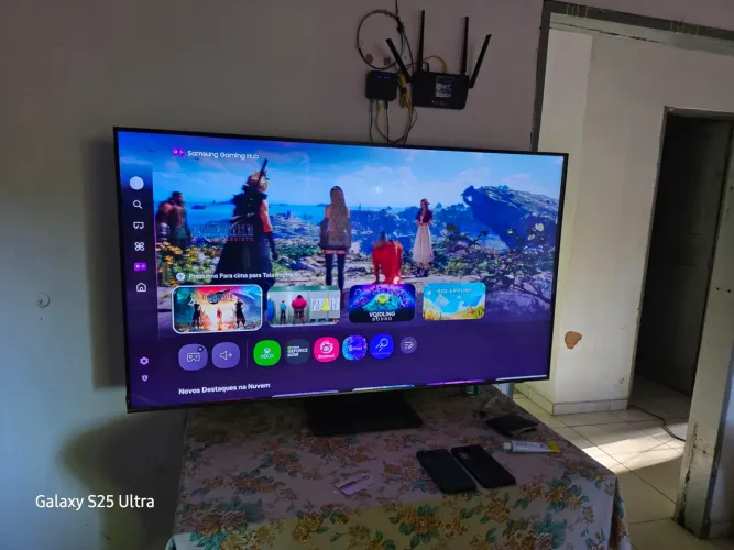 Tv Qled Samsung 55 polegadas 4k smart TV