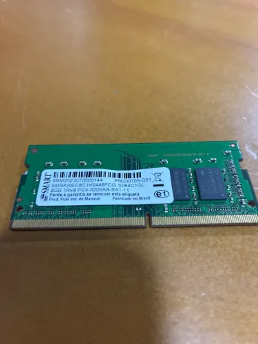 Memória ram SMART 8gb 3200mhz