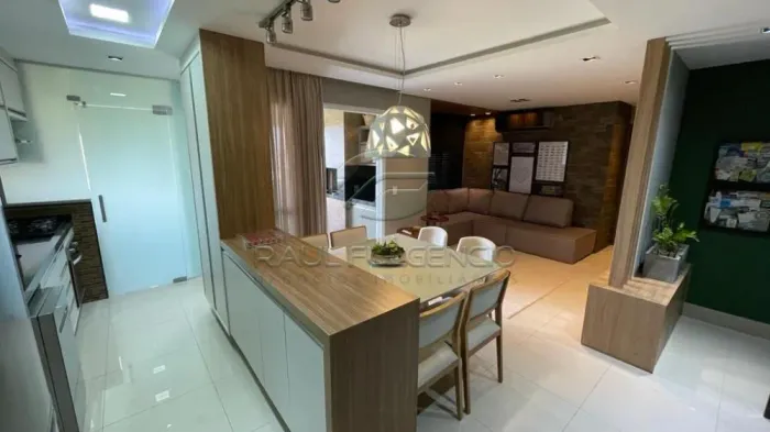 Apartamento para Locação na Gleba Palhano com quadra de tênis, piscinas, área de lazer com
