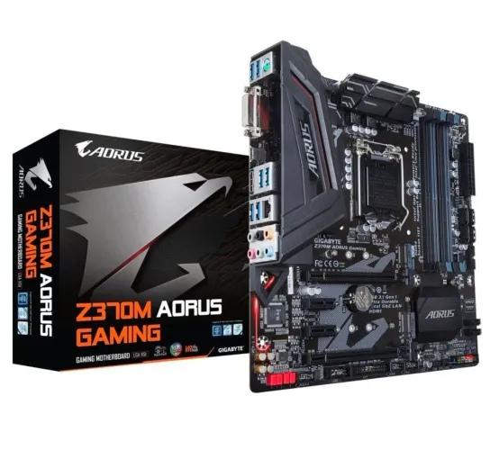 Kit Upgrade Gamer i7-9700KF + Z370M AORUS Gaming Gigabyte