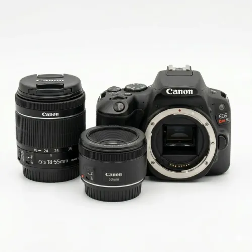 Camera Canon Sl2 + Lente do Kit e 50mm