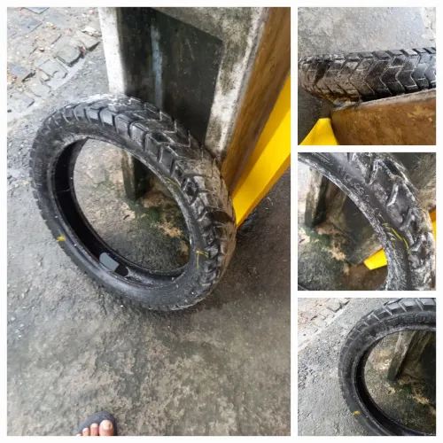 Pneu para moto bros traseiro.
