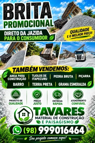 Brita promocional direto da mineradora 