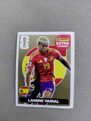 Lamine yamal figurinha legend ouro