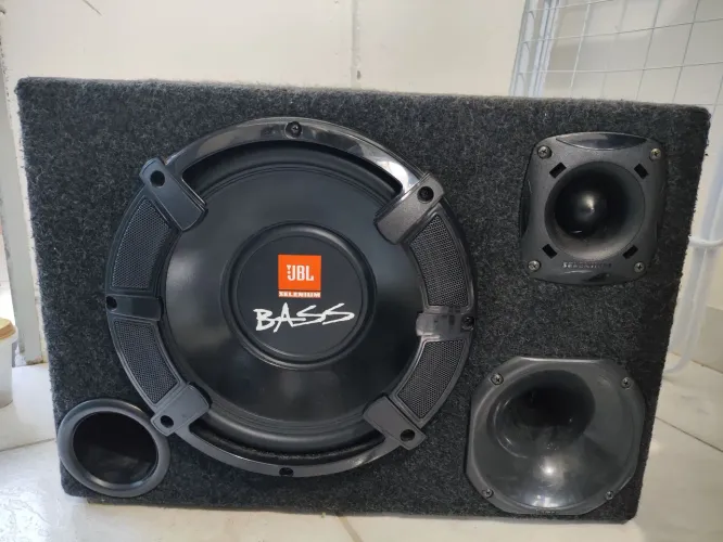 Caixa de som Trio JBL Selenium Bass