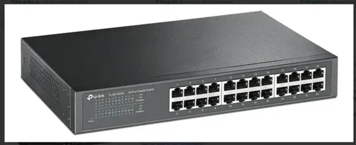 Switch 24 Portas Gigabit 10/100/1000 Mbps TP-Link TL-SG1024D