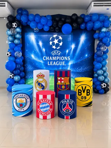 DECORAÇÃO CHAMPIONS LEAGUE
