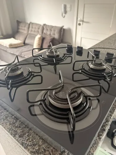 Cooktop 4 Bocas A Gás Consul Cd060ae Preto