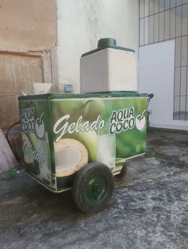 Carrinho de côco 