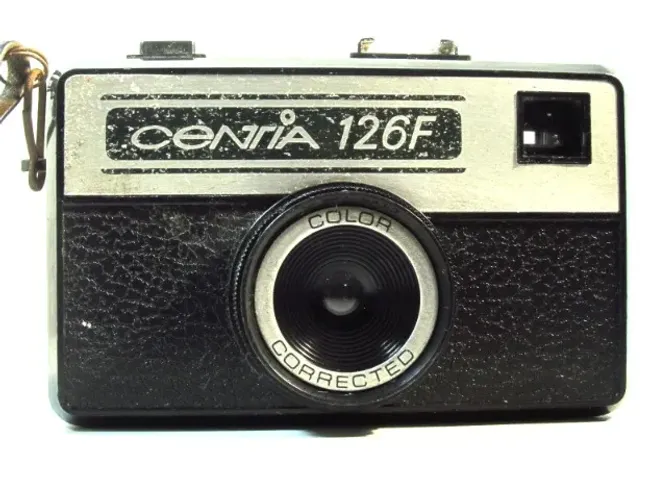 Câmera Analógica Vintage Centia 126f - Relíquia Colecionador