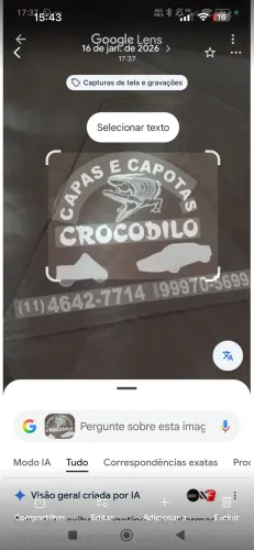 Capa para Carro Sedan em Couro Legítimo Marrom - Crocodilo