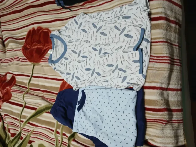 Lotinho 5 peças pijama masculino P ver descrição 