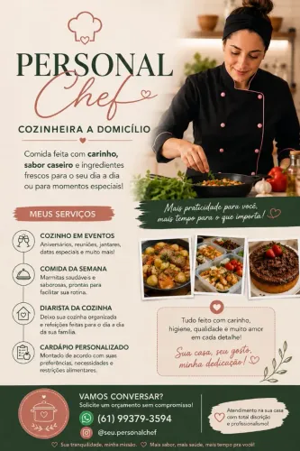 Personal Chefe/Cozinheira