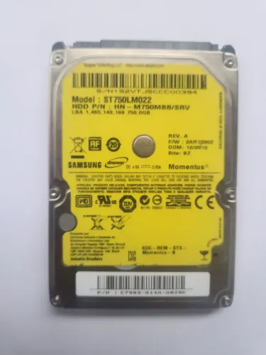 hd 750gb notebook