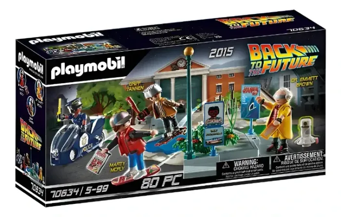 Playmobil - De Volta Para O Futuro Parte 2 Com Fuga 70634