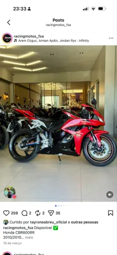 Honda CBR 600RR 2010 | Baixa KM | Moto de Garagem | Impecável | Raridade
