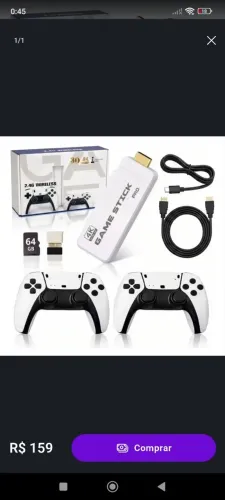 Vende-se vídeo game