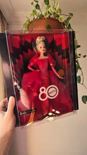 Barbie aniversário 80 anos mattel