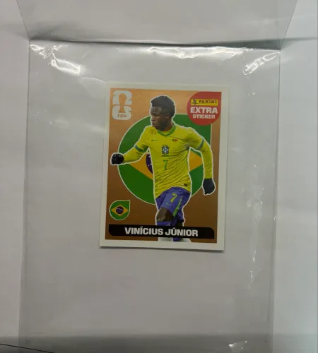 FIGURINHA EXTRA VINI JR. BRONZE - Panini FIFA WORLD CUP 2026