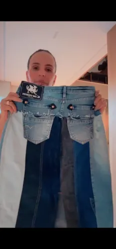 Saia Jeans