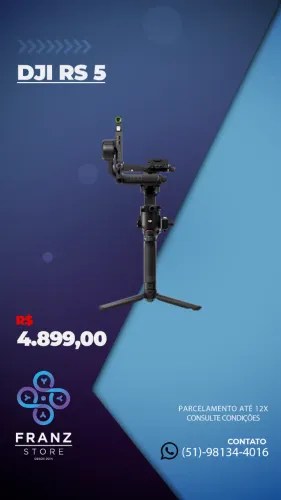 Dji Rs 5 Novo Lacrado
