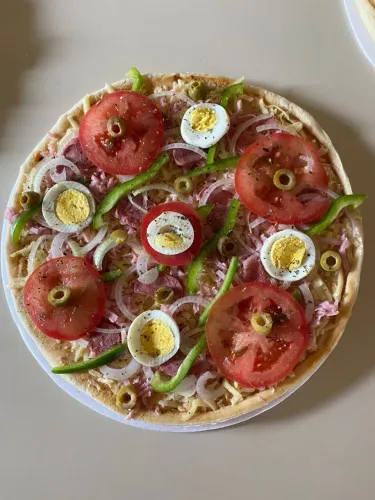 Pizzas e massa pré assada 