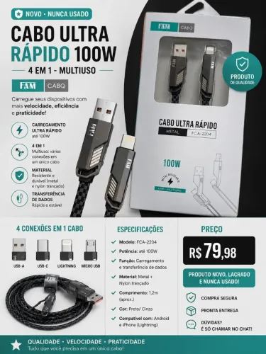 Carregador para Celular