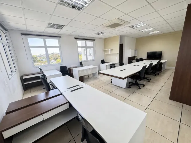 Sala comercial para venda e locação no Alpha Business em Campinas na Davanti Imóveis.