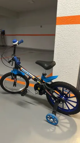 Bicicleta Aro 16 azul