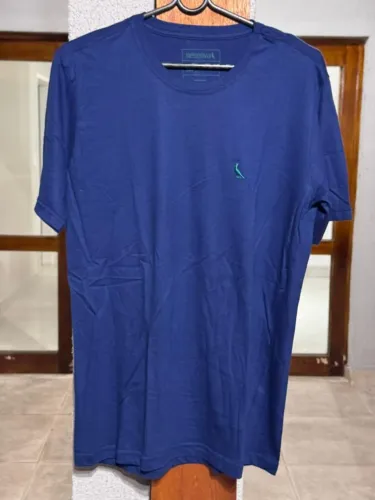 Camiseta Reserva Masculina Azul Marinho Tamanho P Original Básica Premium