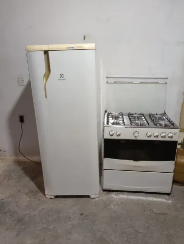 Kit geladeira e fogão 