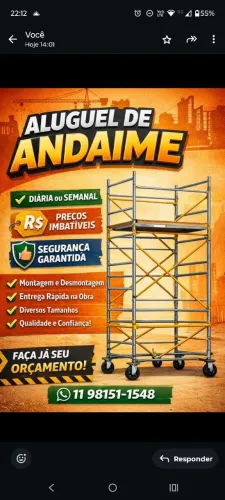 Aluguel de andaimes ABC