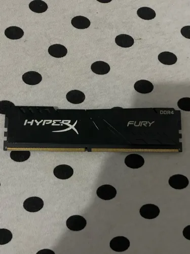 Memória RAM HyperX Fury DDR4 8GB 2666MHz CL16
