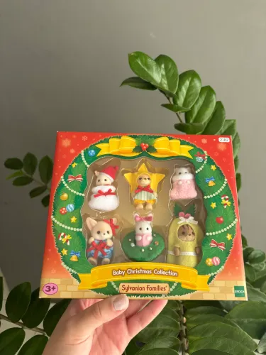 Sylvanian Families Set Natal Bebês