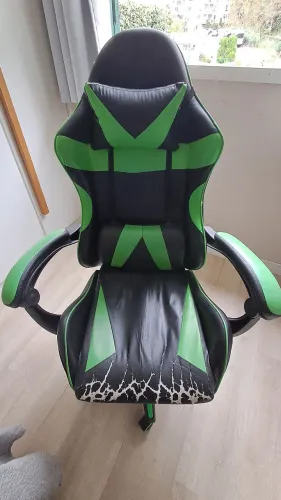 Cadeira gamer reclináveis com descanso para os pés