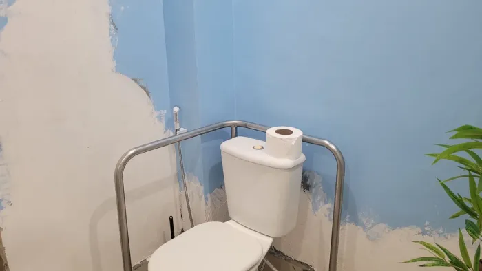 Barra Para banheiro de aço inox completa