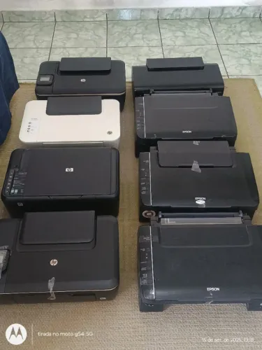 impressoras HP funcionando . Epson tx 115  sem cartucho