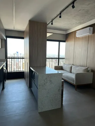 Apartamento para Locação em Goiânia, Setor Oeste, 1 dormitório, 1 suíte, 1 banheiro, 1 vag