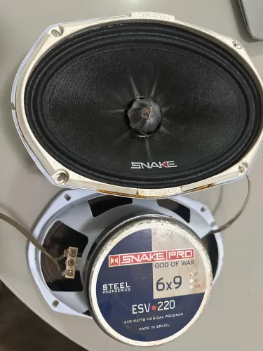 Vendo par de auto falantes Snake Pro 6x9!!