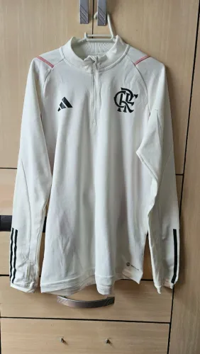 Camisa manga longa Flamengo, adidas, tamanho M. Nova
