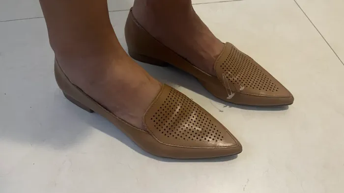 Sapato em couro