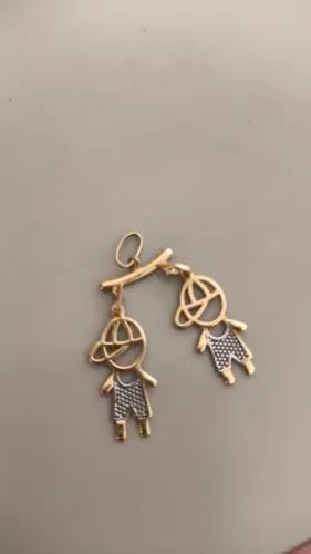 Ouro pingente 