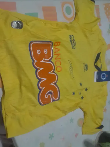 Camisa de goleiro Mirim do cruzeiro.