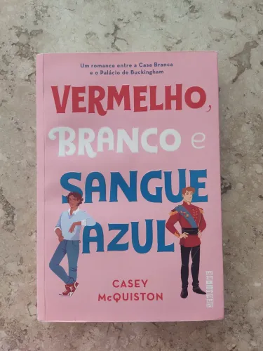 Vermelho, Branco e Sangue azul - Livro