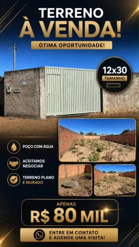 Lote 360 metros 12x30