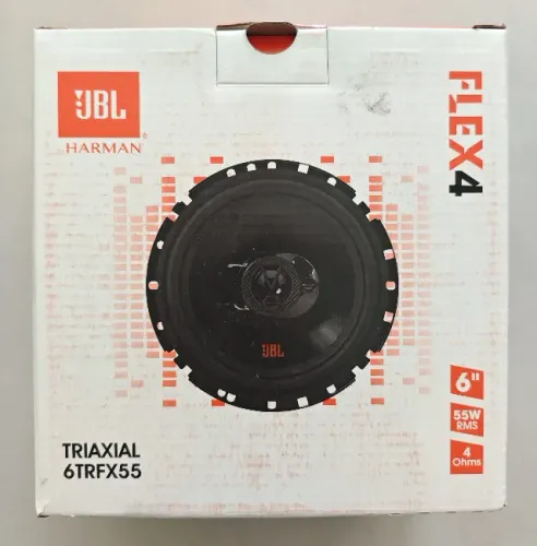 Par Autofalante Automotivo JBL 6TRFX55 Triaxial 55 Wrms