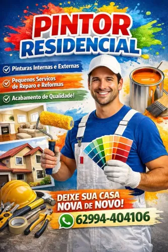 Pintor residencial e comercial