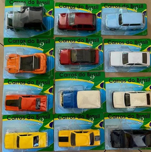 Miniaturas Carros Nacionais Clássicos 2 completa ou vendemos separadamente