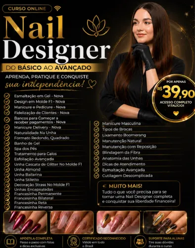 Curso Nail designer de unhas 