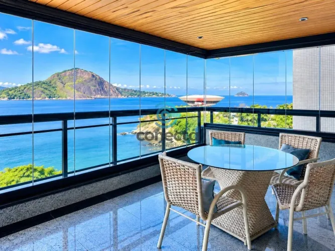 Apartamento com 4 dormitórios para alugar, 413 m² por R$ 18.828/mês - Ingá - Niterói/RJ